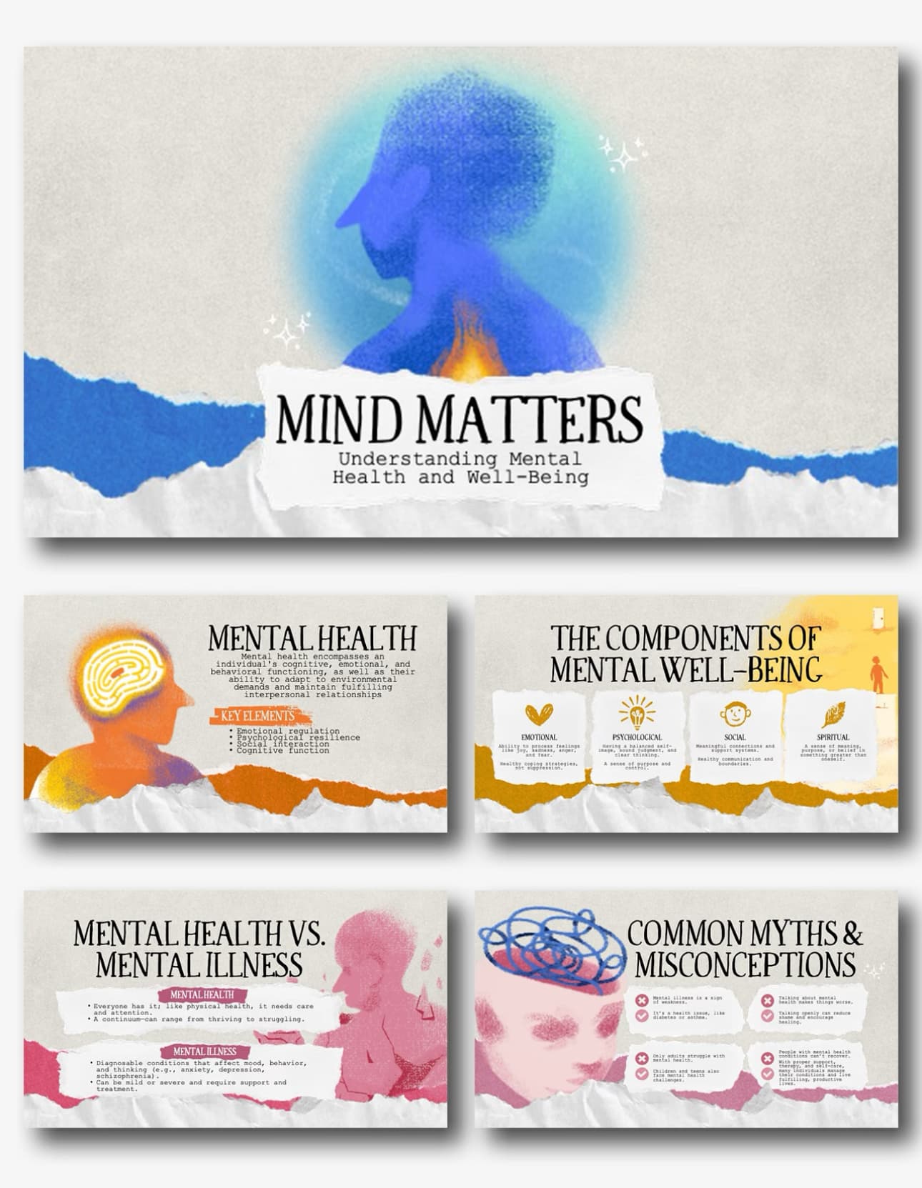 Creative Illustration PowerPoint template preview